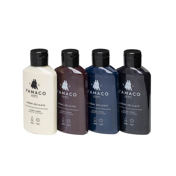 Crema Delicata Detergente e Nutriente per Scarpe in Pelle Liscia - Famaco Paris Creme Delicate